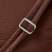 Bolso de hombro Roka Oxford mediano Taslon - Marrón chocolate