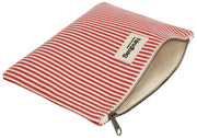 Hindbag Ema Bolso mediano con cremallera - Rayas rojas