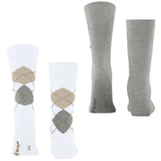 burlington-everyday-mix-2-pack-socks---whitegreybeige-34329644