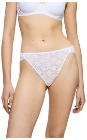 Triumph Braguitas Tai de pernera alta Amourette - Blanco