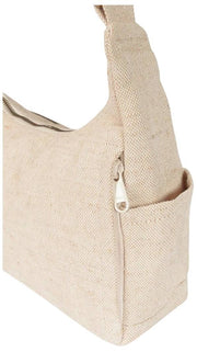 Hindbag Emile Bolso de hombro con múltiples bolsillos - Yute Beige