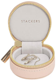 Joyero de viaje Stackers Oyster - Rubor/Dorado
