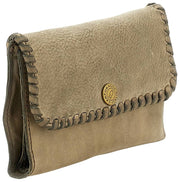 Monedero Campomaggi Cortona Stud - Gris Cemento