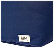 Bolso de hombro Roka Oxford mediano Taslon - Azul cobalto profundo
