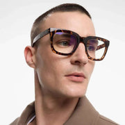 Gafas de lectura Barner Max Glossy Blue Light - Marrón tortuga