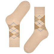 Calcetines Burlington Whitby - Marrón/Beige