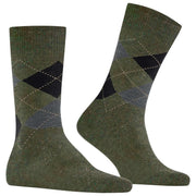 Calcetines Burlington Dundee - Verde/Negro