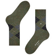 Calcetines Burlington Dundee - Verde/Negro