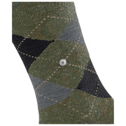 Calcetines Burlington Dundee - Verde/Negro