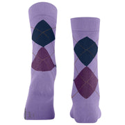 Calcetines Burlington Queen - Púrpura/Azul