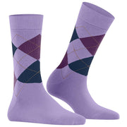 Calcetines Burlington Queen - Púrpura/Azul