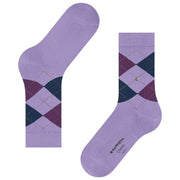 Calcetines Burlington Queen - Púrpura/Azul