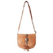 Campomaggi Linda Medium Crossbody Bag - Hazelnut Tan