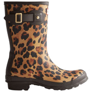 Botas de agua Hunter Original Short Leopard - Beige/Marrón Chocolate