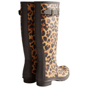 Botas de agua Hunter Original Tall Leopard - Beige/Marrón Chocolate