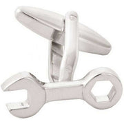 David Van Hagen Spanner Cufflinks - Silver