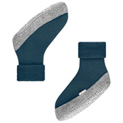 Calcetines Falke Cosyshoe Slipper - Venice Night Green