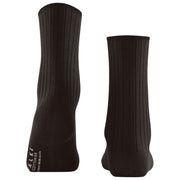 Calcetines de canalé de algodón Falke - Marrón oscuro