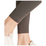 Leggings Falke De Algodón Sin Costuras - Gris Carbón