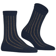 Calcetines Falke con ojales - Azul espacial