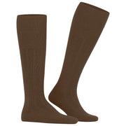 Calcetines hasta la rodilla Falke Lhasa Rib - Cappucino Brown