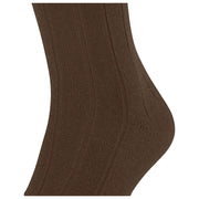 Calcetines hasta la rodilla Falke Lhasa Rib - Cappucino Brown