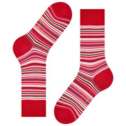 Calcetines Falke Microblock - Rojo geranio