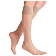 Calcetines hasta la rodilla Falke Pure Matt 20 Denier - Taupe Brown