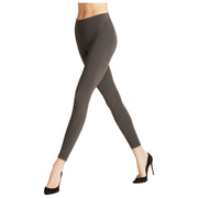 Leggings moldeadores sin costuras Falke - Gris carbón