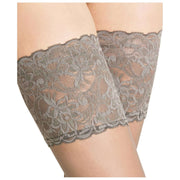 Falke Seidenglatt 15 Denier Stay Up - Carbon Gris