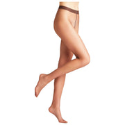 Medias Falke Seidenglatt de 15 deniers - Marrón chocolate