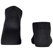 Falke Calcetines deportivos de canalé brillante - Negro