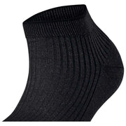 Falke Calcetines deportivos de canalé brillante - Negro
