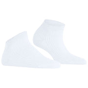 Calcetines Falke Shiny Rib Sneaker - Blanco