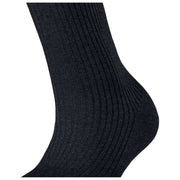 Falke Calcetines De Canalé Brillante - Negro