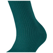 Calcetines Falke Shiny Rib - Sherwood Green