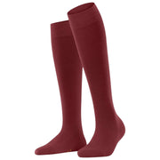 Calcetines hasta la rodilla Falke Softmerino - Henna Red