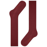 Calcetines hasta la rodilla Falke Softmerino - Henna Red
