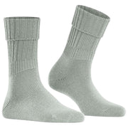 Calcetines Falke Striggings Rib Boot - Gris plateado