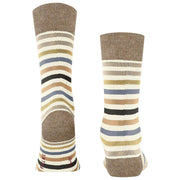 Calcetines Falke Tinted Stripe - Blanco roto