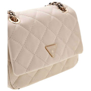 GUESS Juliet Mini bolso con solapa - Blanco hueso