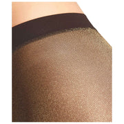 Medias Falke Glitter 30 Denier - Marrón/Oro