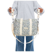 Bolsa de pañales Moon Nude Spring - Azul/Blanco/Verde