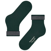 Calcetines Burlington Plymouth - Verde/Gris