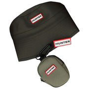 Juego de llavero y sombrero de pescador con bolsa de aguacero Hunter - Verde Kambaba