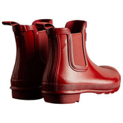 Botas Chelsea Hunter Original Gloss - Rojo militar