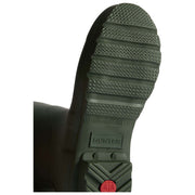 Botas de agua cortas con forro de tartán Original Hunter - Verde Oliva Oscuro