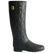 Botas de agua Hunter Original Tall Refined Onion Quilt - Negro
