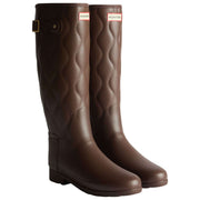 Botas de agua Hunter Original Tall Refined Onion Quilt - Marrón