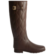 Botas de agua Hunter Original Tall Refined Onion Quilt - Marrón